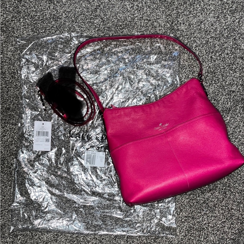 Kate spade festive pink shoulder bag
